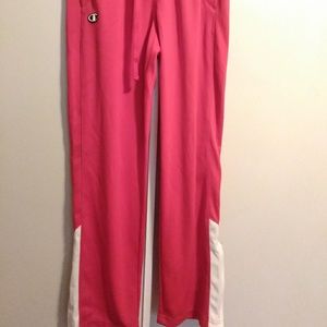 Vintage champion red trackpants mens medium